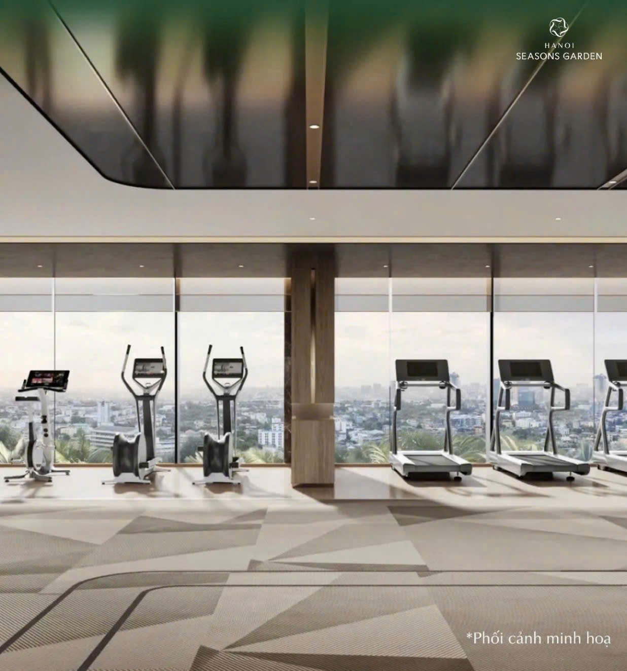 Phòng gym tiêu chuẩn 5 sao